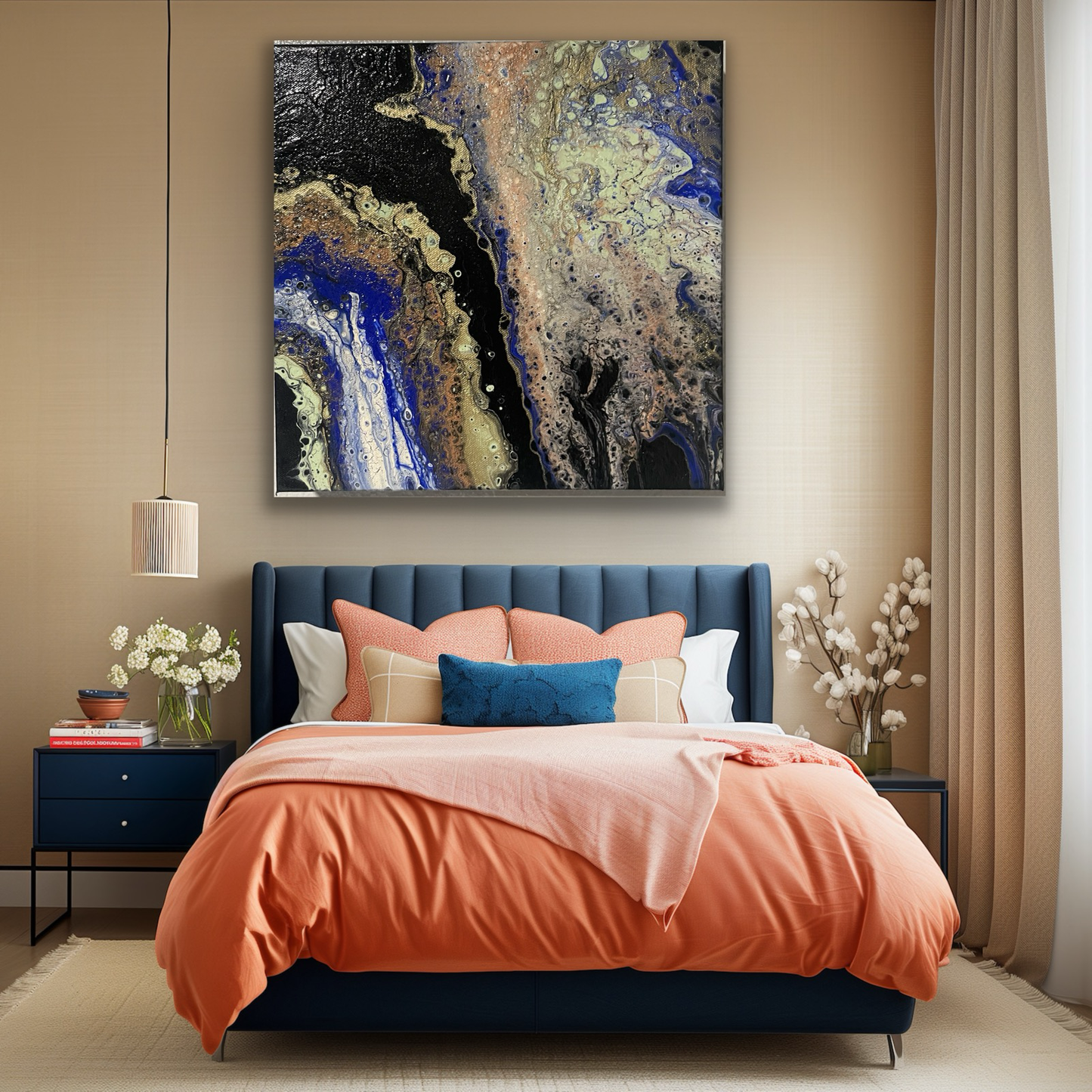 Exquisite Multi Color Canvas EDGE OF STILLNESS