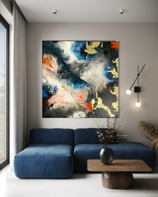 Stunning Canvas, Unique colors to catch your eye, ALCHEMY OF GOLD